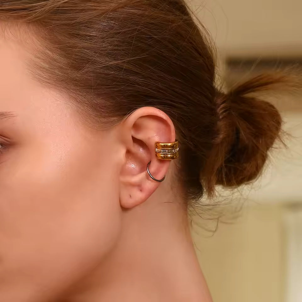 PENDIENTES EAR CUFFS AURA SIN AGUJERO