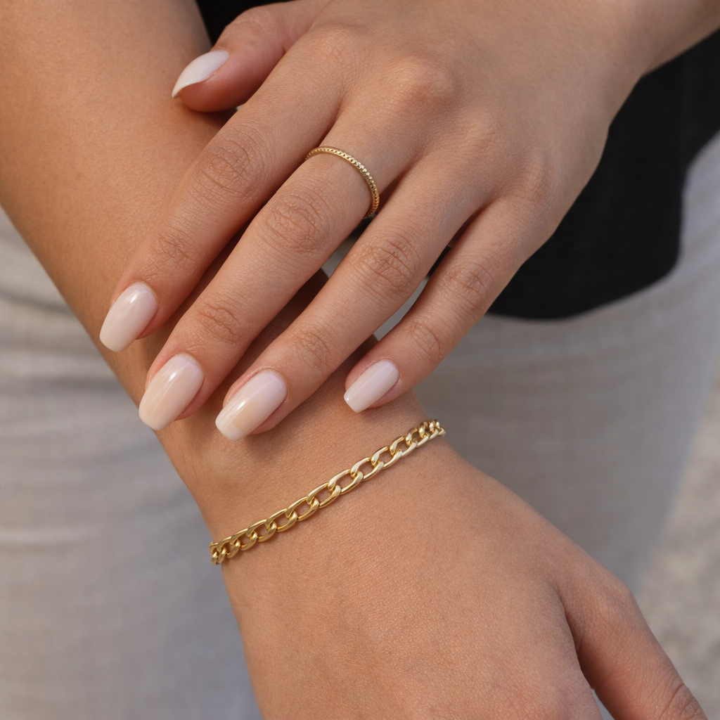 pulsera cadena acero inoxidable