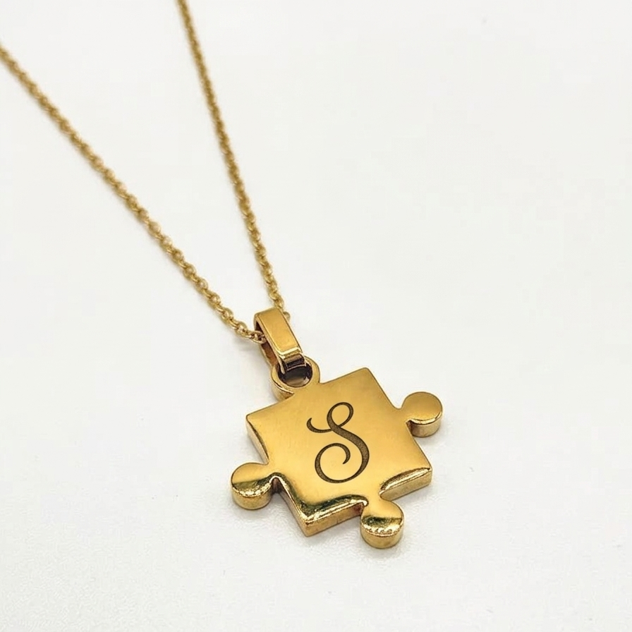 Collar Piezas de Puzles