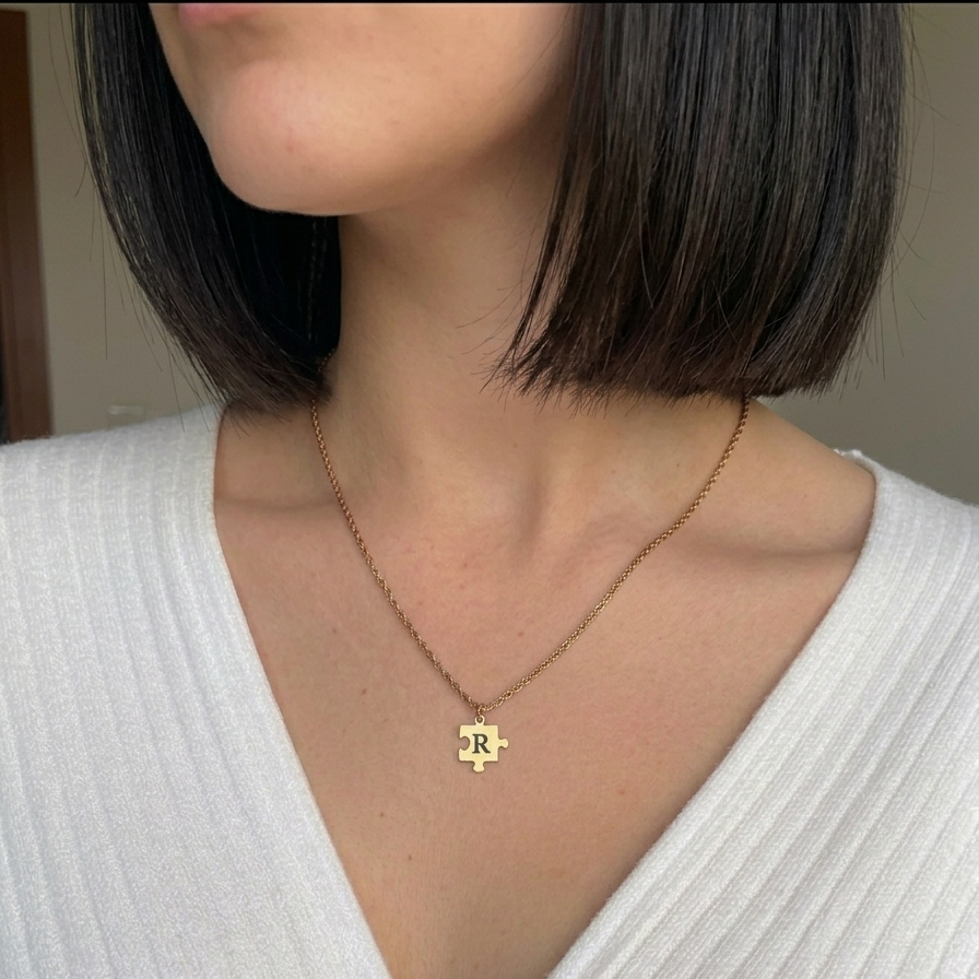 Collar Piezas de Puzles