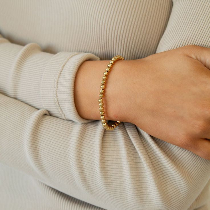 Pulsera De Cuentitas Elastica