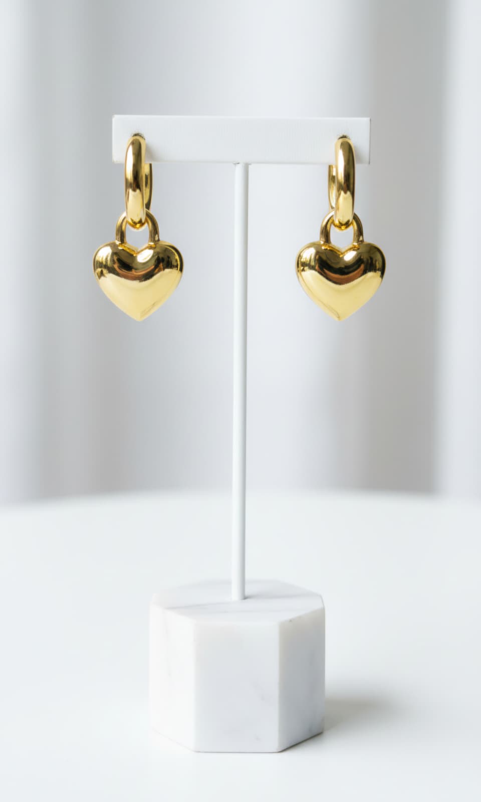 PENDIENTES PUFFY HEART