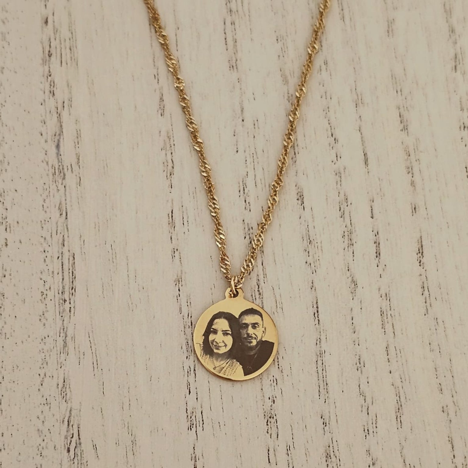 Collar Medalla Retrato