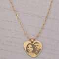 Collar Corazón Retrato