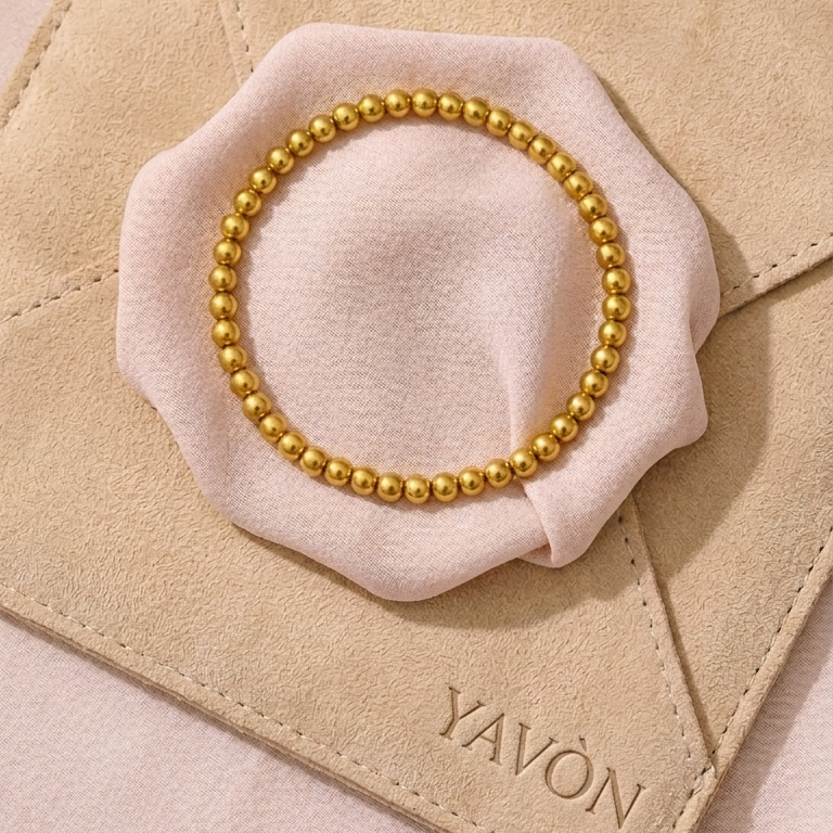 Pulsera De Cuentitas Elastica