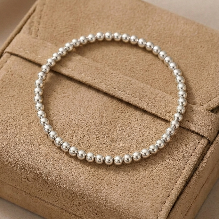 Pulsera De Cuentitas Elastica