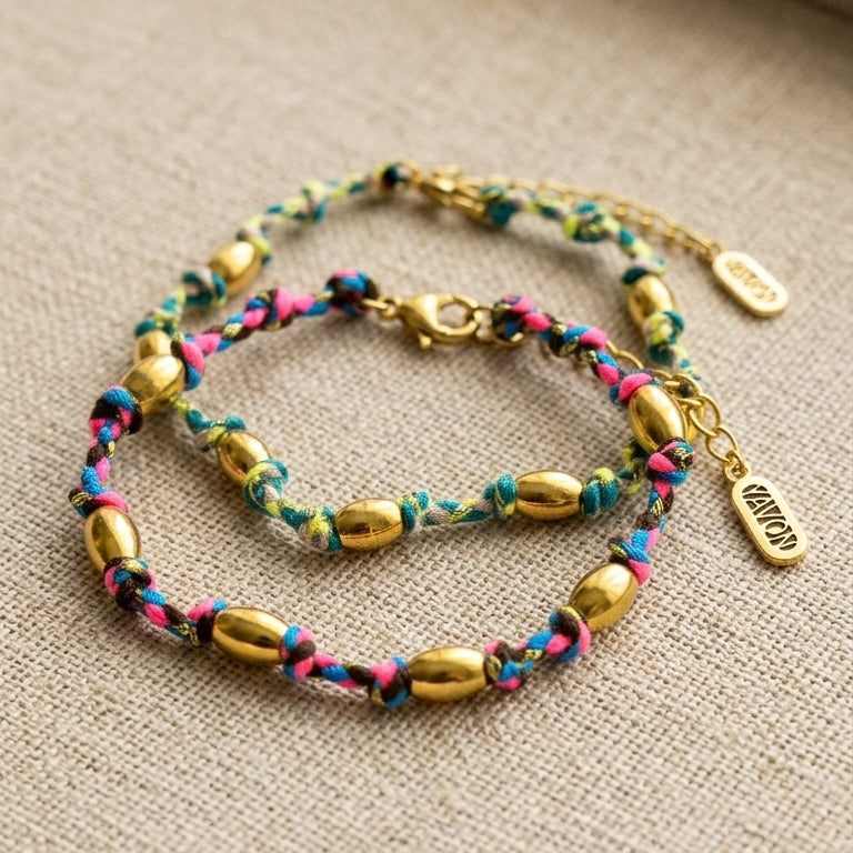 Pulseras con Cintas